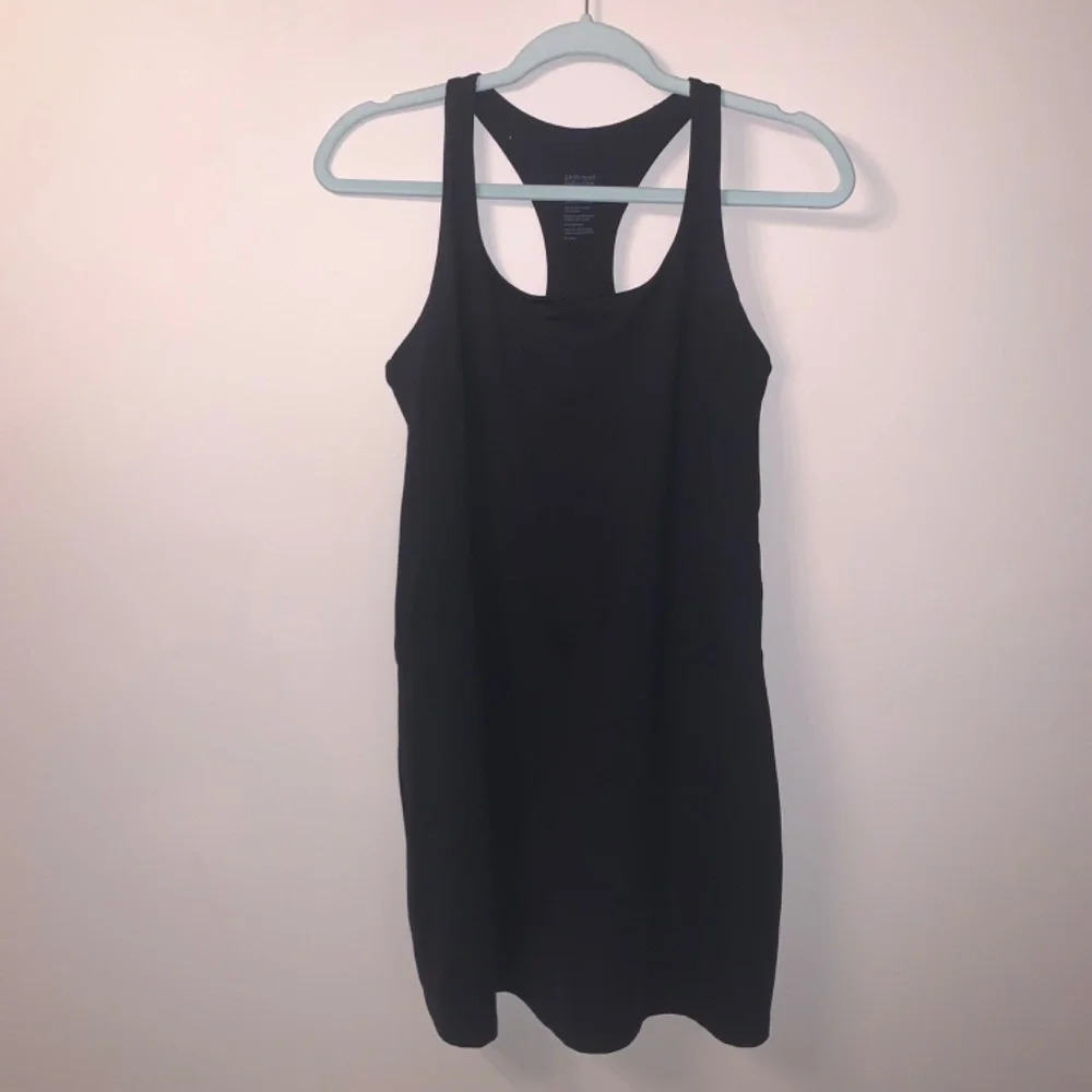 Girlfriend Collective Black Tennis Dress L - Picture 3 of 9